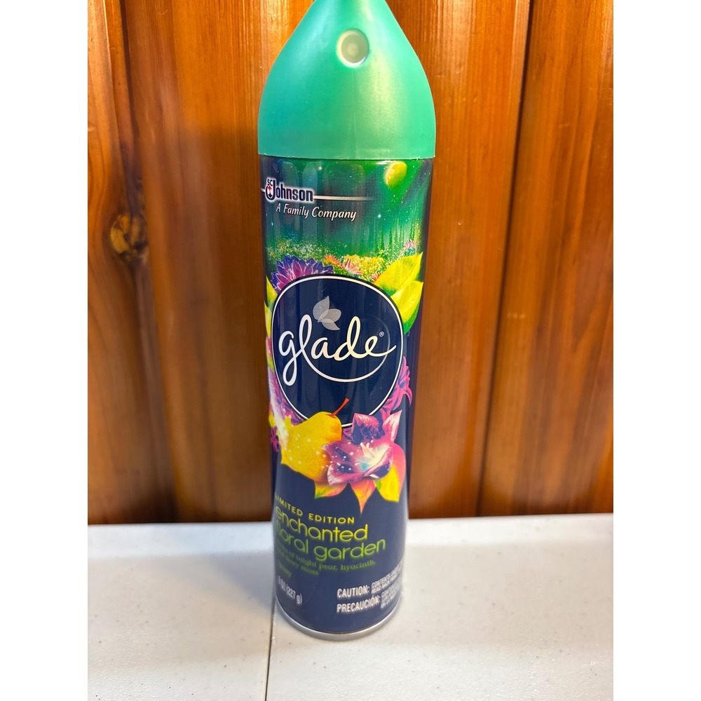 Glade enchanted floral garden 8 ounce spray, limited edition NEW